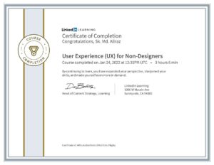 User Experience Certification