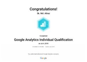 Google Analytics Certification