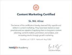 Content Marketing Certification